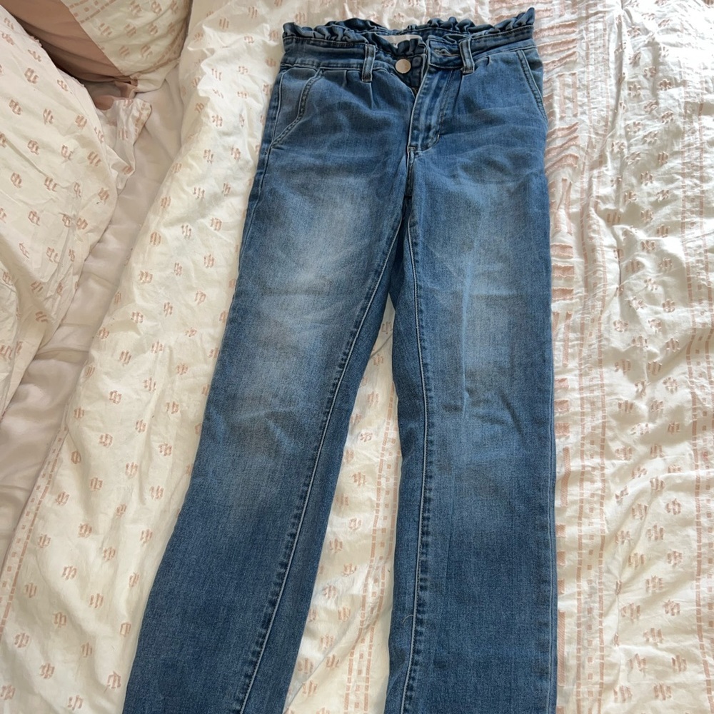 Highwaist dark wash jeans